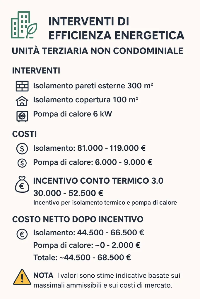 unita terziaria condomini conto termico 3.0 busto arsizio